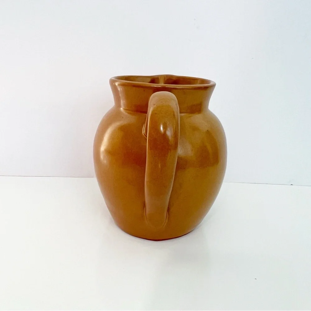 Handmade tan pottery